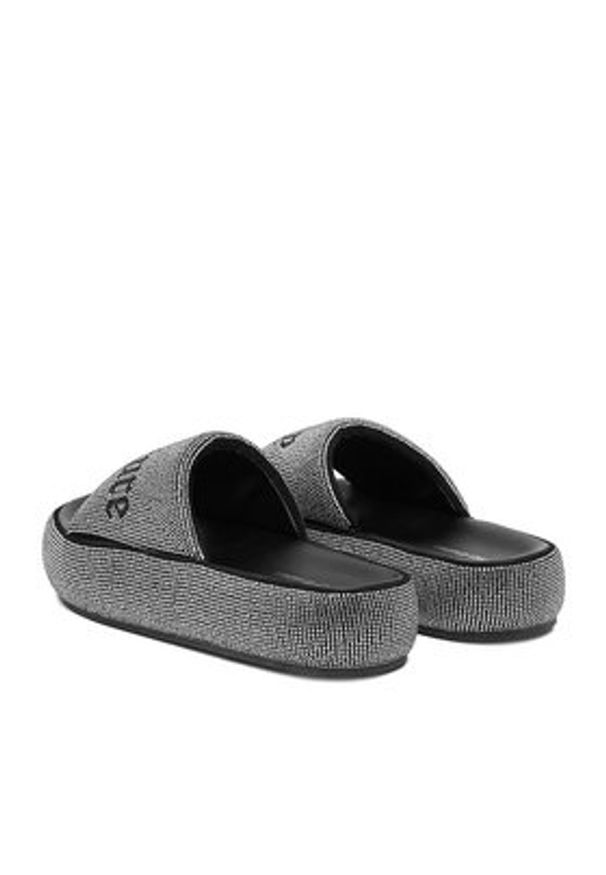 Juicy Couture Klapki CEO-WSS21515-04 Czarny. Kolor: czarny. Materiał: materiał