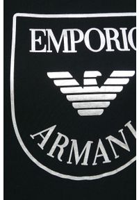 Emporio Armani Underwear piżama bawełniana 164565.2R255 kolor czarny bawełniana. Kolor: czarny. Materiał: bawełna #5