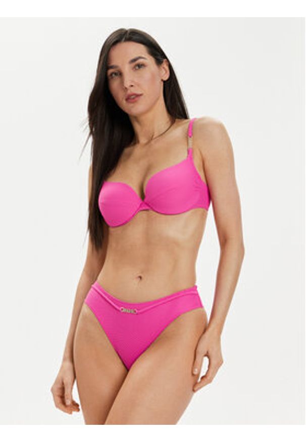 SELMARK - Selmark Góra od bikini BJ517 Różowy. Kolor: różowy. Materiał: syntetyk