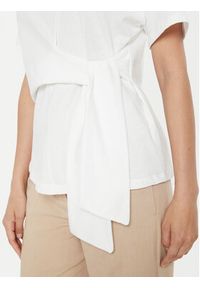 ViCOLO Bluzka UB0283 Biały Regular Fit. Kolor: biały. Materiał: bawełna #2
