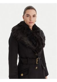 Marciano Guess Płaszcz wełniany 5BGL26 1799Z Czarny Regular Fit. Kolor: czarny. Materiał: syntetyk #4