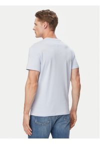 Tommy Jeans T-Shirt Linear Chest DM0DM21780 Niebieski jasny Slim Fit. Kolor: niebieski. Materiał: bawełna #3