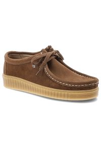 Brązowe Półbuty Hee Wsuwane Obuwie Damskie. Zapięcie: bez zapięcia. Kolor: brązowy. Materiał: guma, jeans, welur. Szerokość cholewki: normalna. Styl: boho, klasyczny, elegancki