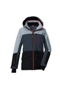 Kurtka narciarska z kapturem dla dziewczynki Killtec KSW 208. Typ kołnierza: kaptur. Kolor: niebieski. Sezon: zima. Sport: narciarstwo #1