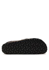 Birkenstock Klapki Buckley 1024942 Czarny. Kolor: czarny. Materiał: skóra