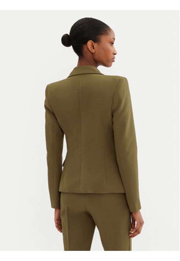 Rinascimento Marynarka CFC0122865003 Khaki Regular Fit. Kolor: brązowy. Materiał: syntetyk