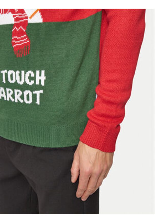 Only & Sons Sweter Xmas 22031170 Czerwony Regular Fit. Kolor: czerwony. Materiał: syntetyk