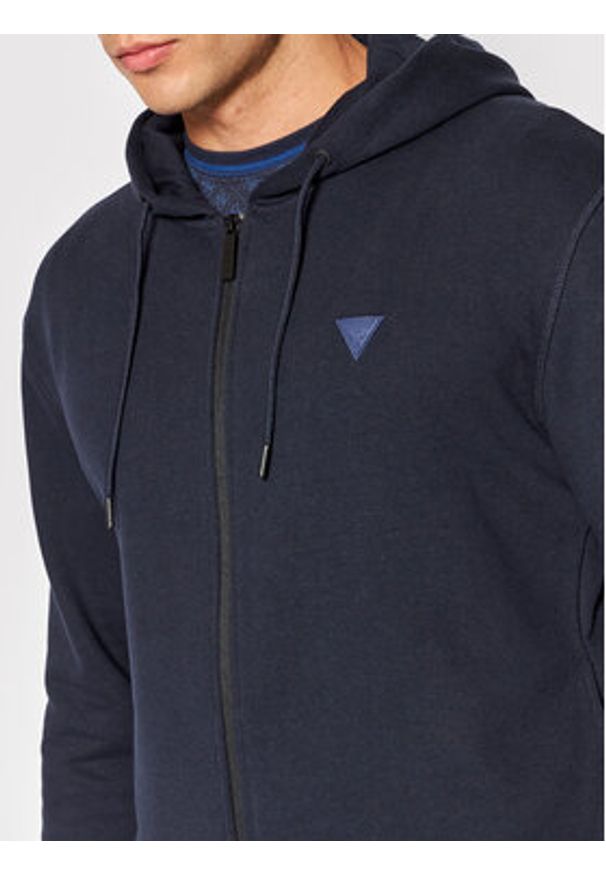 Guess Bluza Z2YQ28 KAIJ1 Granatowy Regular Fit. Kolor: niebieski. Materiał: bawełna