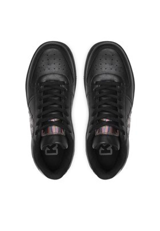 Kappa Sneakersy 243243PX Czarny. Kolor: czarny. Materiał: skóra