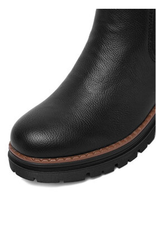 Clara Barson Botki CEO-WS6382-02 Czarny. Kolor: czarny. Materiał: materiał, syntetyk