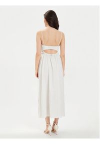 TwinSet - TWINSET Sukienka letnia 241TT2224 Biały Regular Fit. Kolor: biały. Materiał: bawełna. Sezon: lato #4