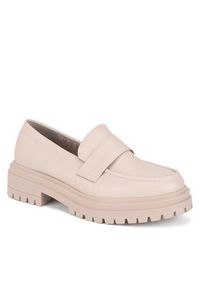 Jenny Fairy Loafersy WS5195-43 Beżowy. Kolor: beżowy. Materiał: skóra #5