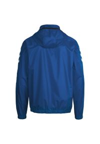 Kurtka ortalionowa sportowa dla dorosłych Hummel Core Spray Jacket. Kolor: niebieski