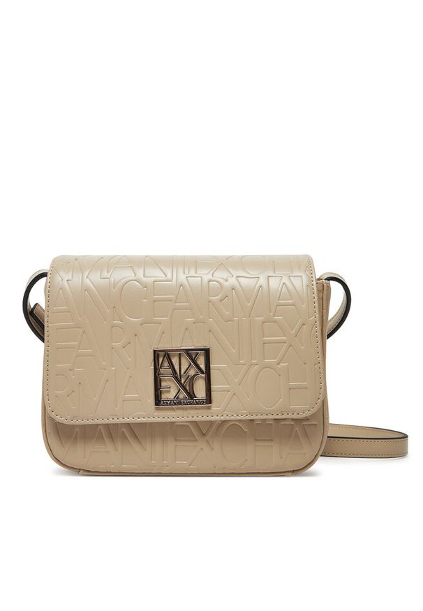 Torebka Armani Exchange. Kolor: beżowy