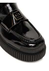 Armani Exchange Loafersy XW001672 AF17478 UC001 Czarny. Kolor: czarny. Materiał: skóra #4
