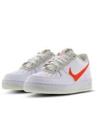 Buty do chodzenia dziewczęce Nike Air Force 1 LV8 3 Ess. Kolor: biały. Model: Nike Air Force. Sport: turystyka piesza