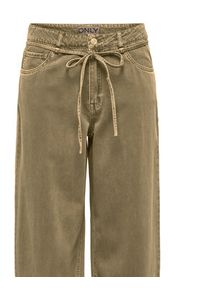 only - ONLY Jeansy Gianna 15372521 Beżowy Straight Leg. Kolor: beżowy #7