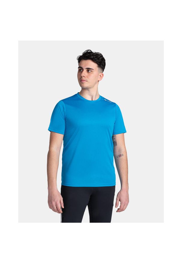 Męska koszulka techniczna Kilpi DIMARO-M. Kolor: niebieski