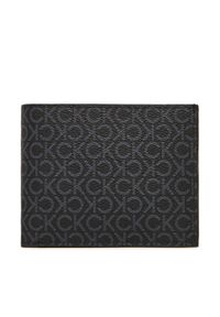 Calvin Klein Portfel męski Ck Must Mono Billfold W/ Coin LV04D1038G Czarny. Kolor: czarny. Materiał: skóra