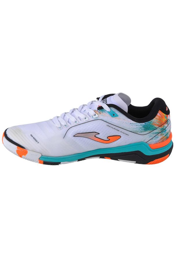 Buty halowe - halówki męskie, Joma Invicto. Kolor: biały. Sport: piłka nożna