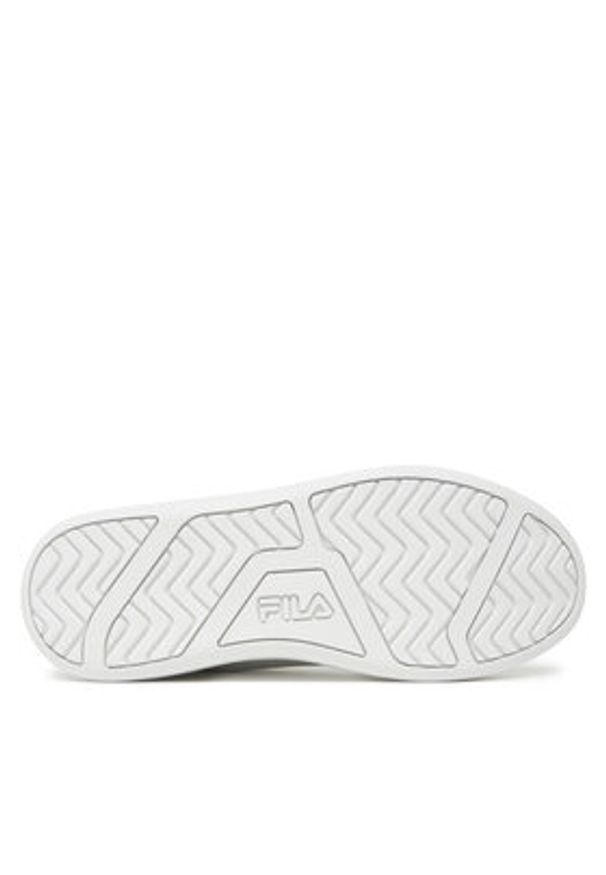 Fila Sneakersy Superbubble FFW0536 10004 Biały. Kolor: biały. Materiał: skóra