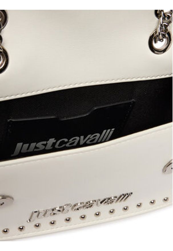 Just Cavalli Torebka 80RA4BP1 ZSD95 Biały. Kolor: biały. Materiał: skórzane