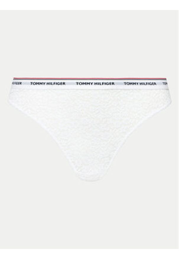 TOMMY HILFIGER - Tommy Hilfiger Komplet 3 par stringów UW0UW04896 Kolorowy. Materiał: syntetyk. Wzór: kolorowy