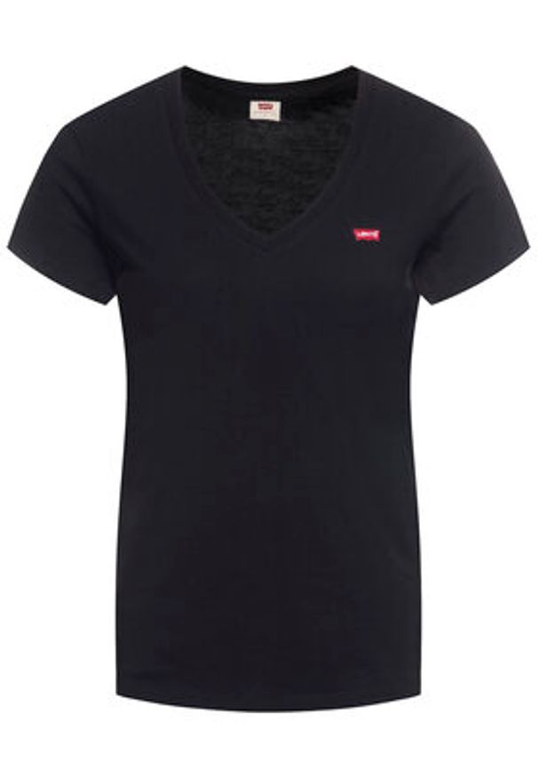 Levi's® T-Shirt Perfect Tee 85341-0003 Czarny Regular Fit. Kolor: czarny. Materiał: bawełna