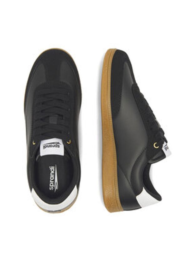 Sprandi Sneakersy WPRS-22M12313 Czarny. Kolor: czarny. Materiał: skóra