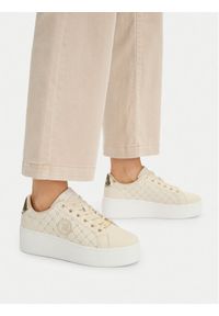 Nine West Sneakersy EO-SS26-3C601 Beżowy jasny. Kolor: beżowy. Materiał: skóra #1