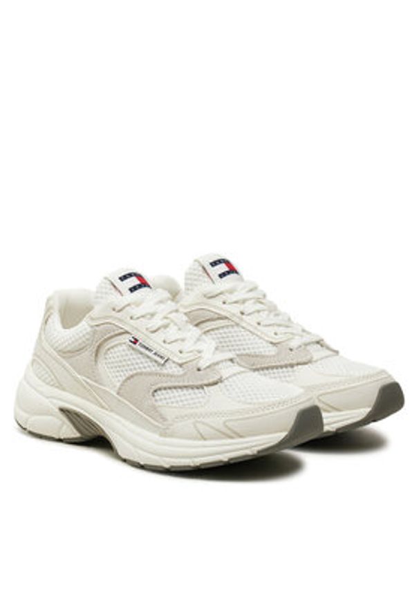 Tommy Jeans Sneakersy EN0EN02674 Biały. Kolor: biały. Materiał: materiał