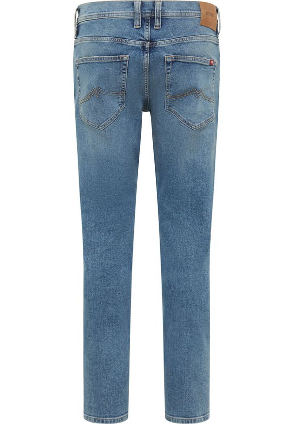 Mustang - Męskie Spodnie Jeansowe MUSTANG Oregon Slim Denim Blue 1015865 5000 424