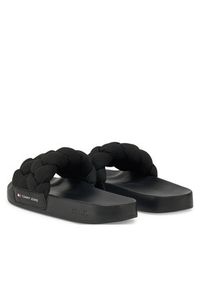 Tommy Jeans Klapki Tjw Braided Slide EN0EN02764 Czarny. Kolor: czarny. Materiał: materiał #4