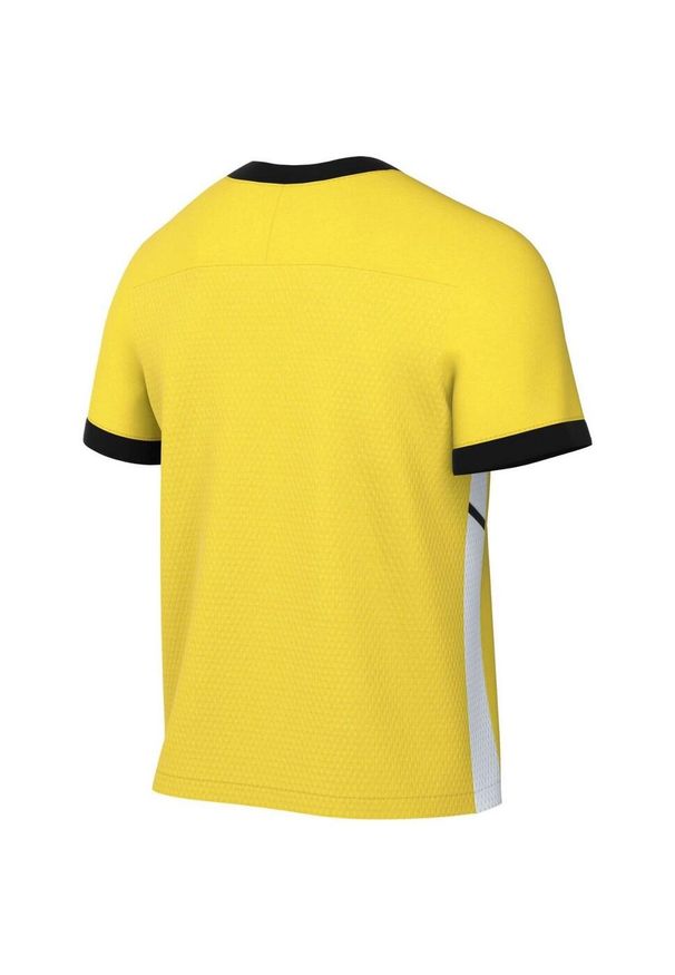 Nike - Koszulka Męska Academy 25 SS. Kolor: żółty. Sport: turystyka piesza