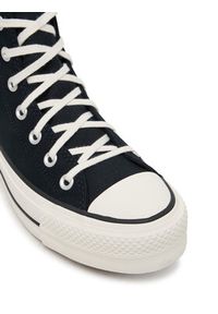 Converse Trampki Chuck Taylor All Star Lift Platform Floral Patchwork A15534C Czarny. Kolor: czarny. Materiał: materiał. Obcas: na platformie #7
