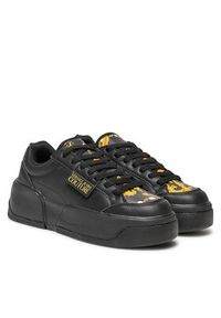 Versace Jeans Couture Sneakersy Ravewing 77VA3ST2 Czarny. Kolor: czarny. Materiał: skóra #6