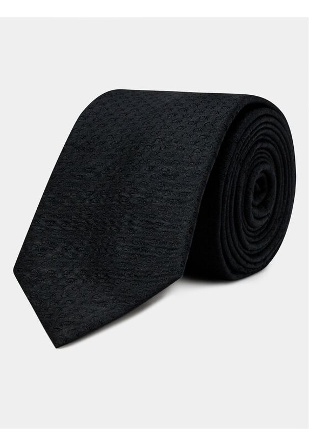 Calvin Klein Krawat K10K112323 Czarny. Kolor: czarny. Materiał: jedwab