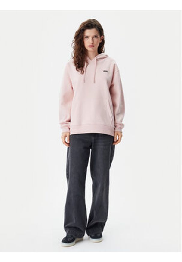 Vans Bluza Flying V VN00046Y Różowy Regular Fit. Kolor: różowy. Materiał: syntetyk