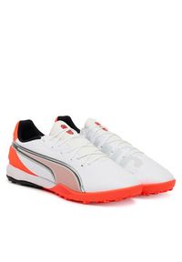 Puma Buty do piłki nożnej King Match Tt 108835 01 Biały. Kolor: biały. Materiał: skóra