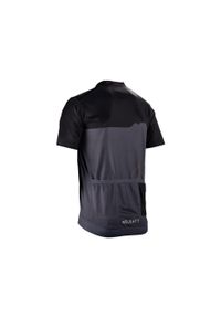 Koszulka rowerowa LEATT Jersey MTB Trail 3.0. Kolor: czarny. Materiał: jersey
