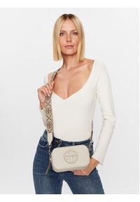 Tory Burch Torebka Miller Mini Crossbody Bag 150153 Écru. Materiał: skórzane #5