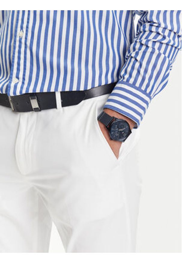 TOMMY HILFIGER - Tommy Hilfiger Zegarek Damon 1791421 Granatowy. Kolor: niebieski
