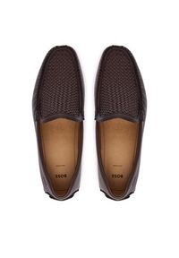 BOSS Mokasyny Noel 50563133 Brązowy. Kolor: brązowy. Materiał: skóra #2