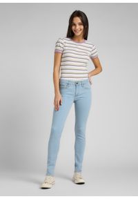 Lee - LEE SCARLETT DAMSKIE SPODNIE JEANSOWE LIGHT KALI L526QDCH