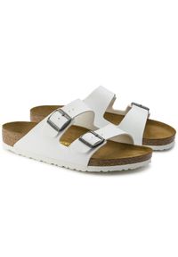 Birkenstock - Klapki damskie BIRKENSTOCK ARIZONA. Okazja: na co dzień, do pracy, na spacer. Kolor: biały. Styl: casual #3