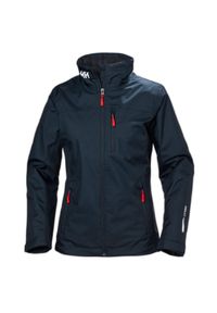 Kurtka damska Helly Hansen crew midlayer. Kolor: niebieski. Sport: turystyka piesza
