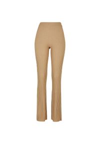 Legging damskie flared chubby Urban Classics GT. Kolor: beżowy #1