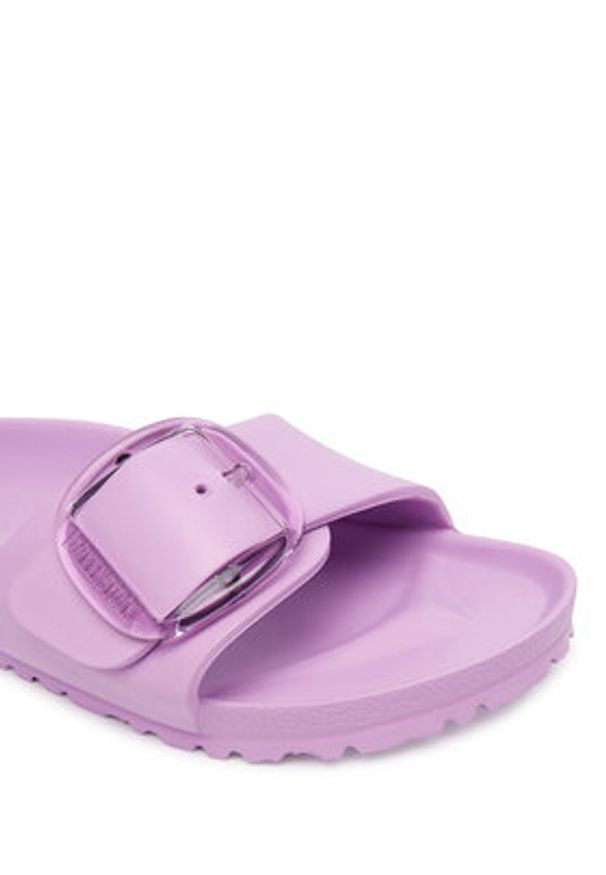 Birkenstock Klapki Madrid Big Buckle 1031257 Fioletowy. Kolor: fioletowy. Materiał: syntetyk