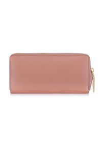 Ochnik - Duży różowy skórzany portfel damski. Kolor: różowy. Materiał: skóra #5