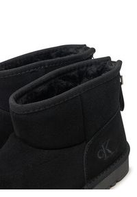 Calvin Klein Jeans Śniegowce Fur Boot V3A5-81036-0187 D Czarny. Kolor: czarny. Materiał: skóra, zamsz